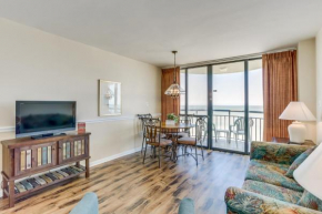 Beachfront Luxury Condo w private balcony at Meridian Plaza
